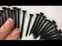 জিপসাম বোর্ড টর্নিলোস ড্রাইওয়াল স্ক্রু মোটা থ্রেড কালো ফসফেট বিগল হেড স্ক্রু