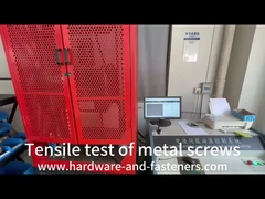 স্ক্রু গুণমান পরিদর্শন পদ্ধতির টান পরীক্ষা