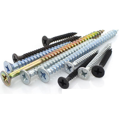 গুণমান  Flat Bugle Head Drywall Screws Fine Coarse Thread Self Drilling Wood Screw DIN 18182 কারখানা